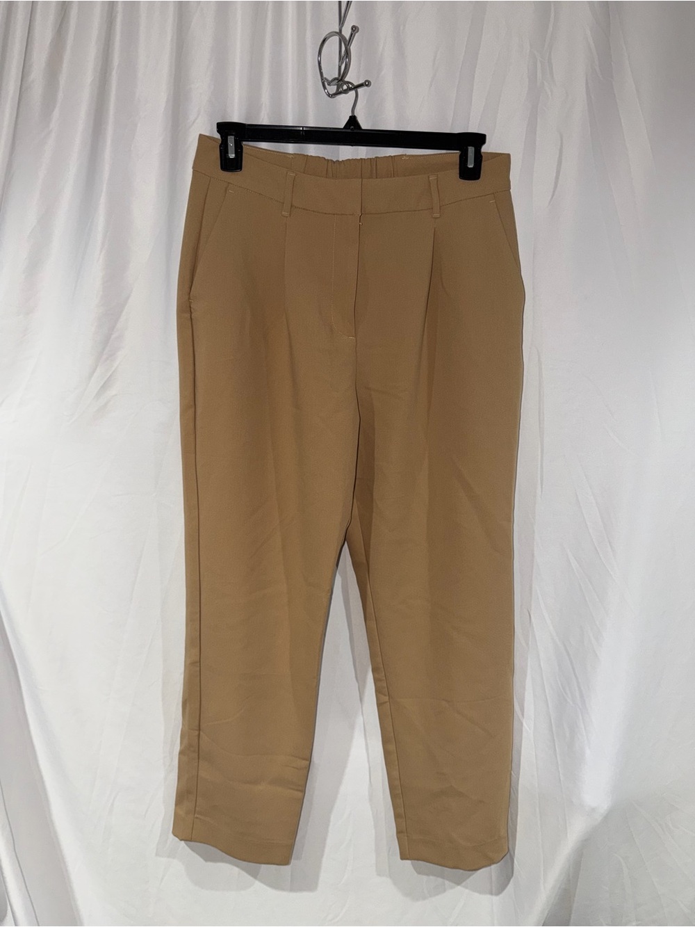 Old Navy Trousers Extra High Rise Taylor Classic Dress Pants Camel Brown L